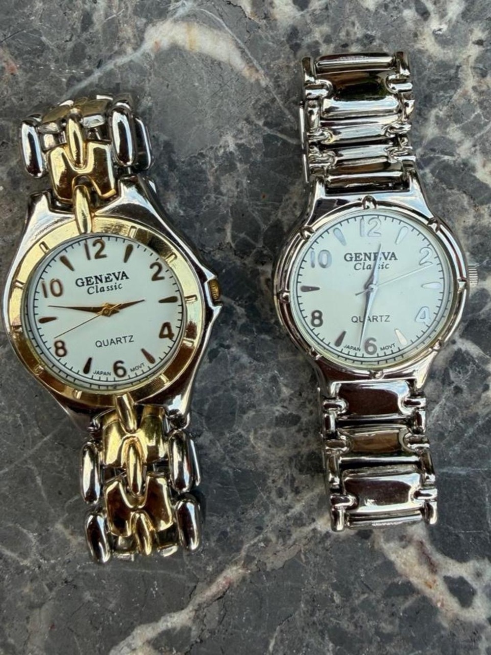 NEW Geneva Classic silver and gold watch set #classic #timeless #chic #oldmoney